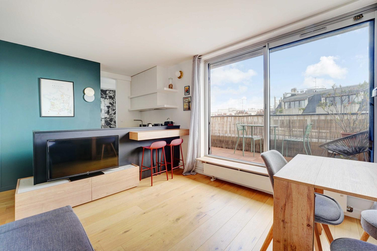 Kitchen 3, Charming apartment - 1BR- 2P- Nation, Paris