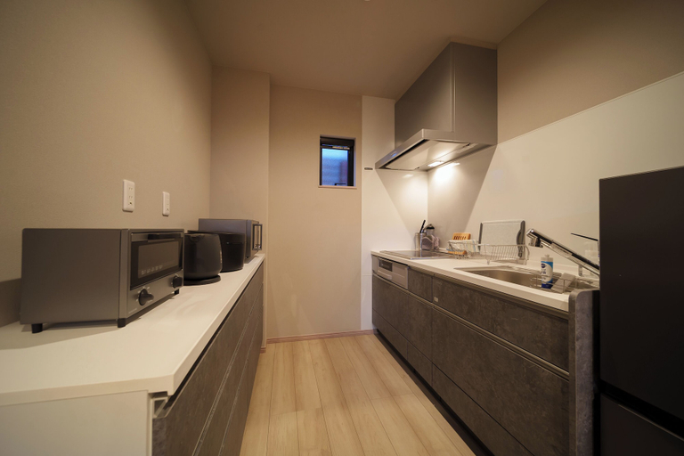 Private kitchen 4, Yuyado Tomoshibi, Beppu