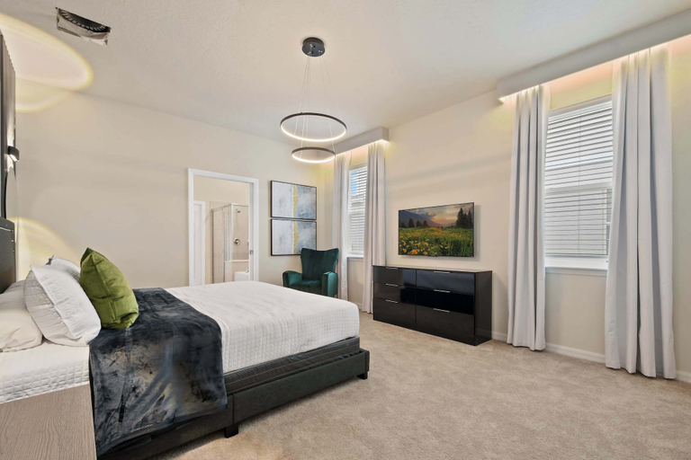Bedroom 3, Extraordinary 10br Private Pool Spa Near Disney, Polk