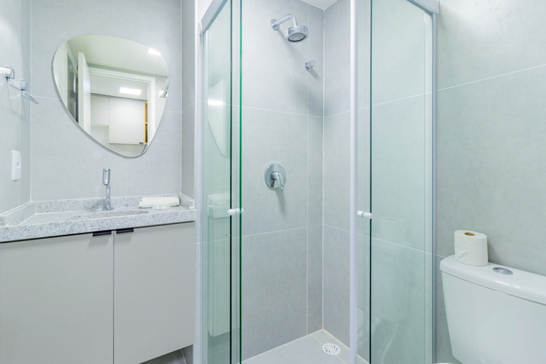 Bathroom, Ocean Blue #05 - Studio With Pool by Carpediem, Ipojuca