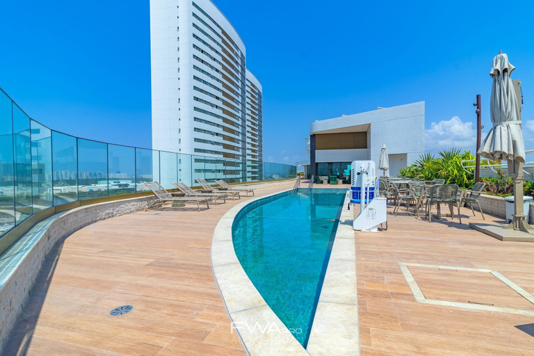 Pool 2, Parque do Cais #1210 - Apt With a View by Carpediem, Recife