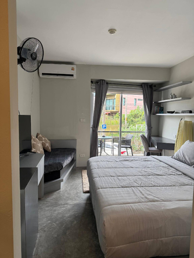Bedroom 4, Charming 1-Bedroom Apartment Near Bangrak Beach, Ko Samui