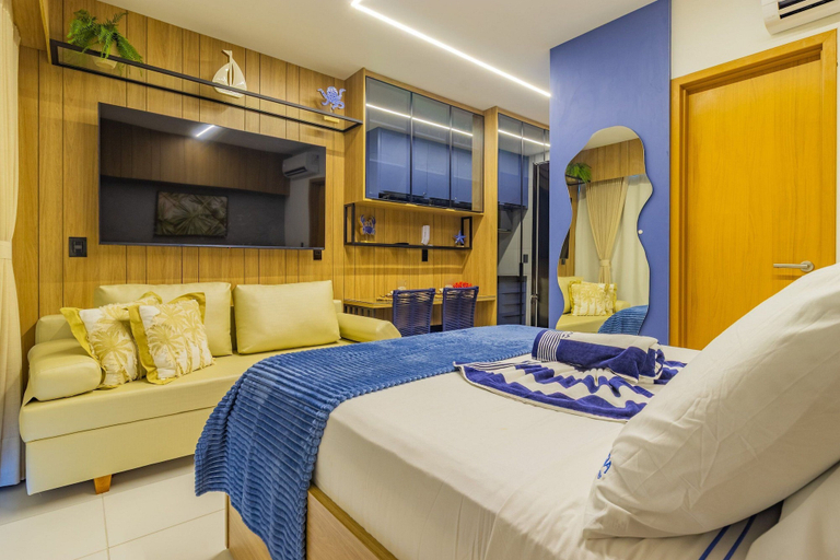 Room 5, Makiabeach #d206- Studio With Balcony by Carpediem, Ipojuca