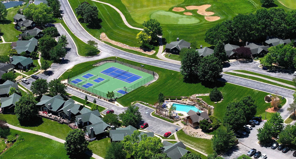 Aerial view, Teetime Blue Stay on the Fairway, Camden