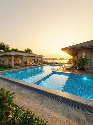 Pool 3, Saapna Resort & Boat Club, Betul