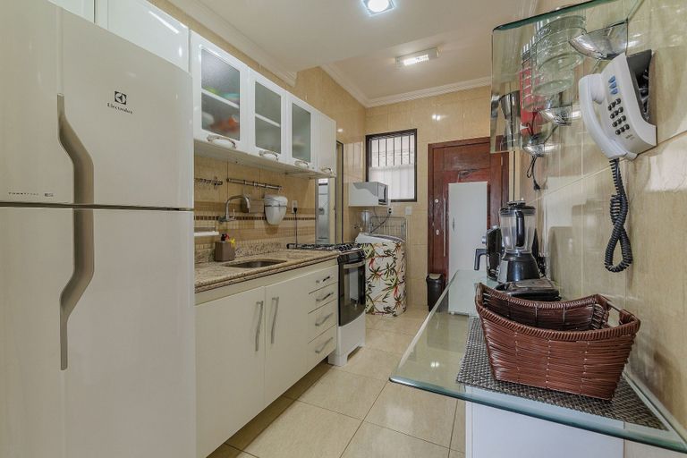 Private kitchen 3, Aquidaba #803 - Apto With sea View by Carpediem, Fortaleza