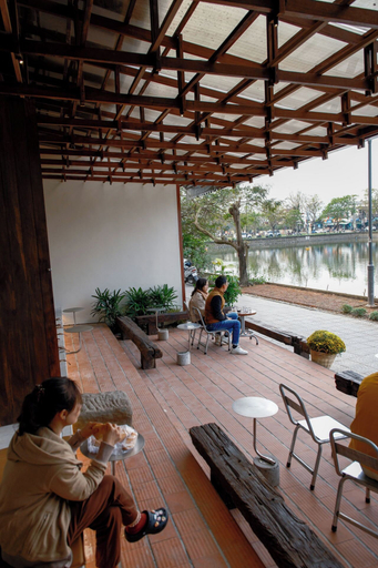 Terrace/patio, Amea Homestay, Huế
