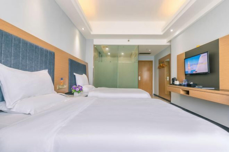 Bedroom 3, Yeste Hotel (Nanning Jiuquwan Hot Spring), Nanning