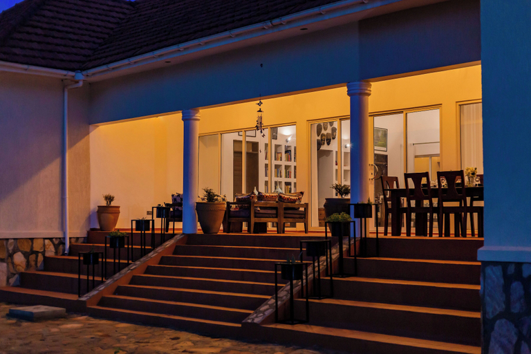 Outdoor dining 5, Martha's Farm House, Mukono