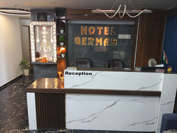 Lobby 2, HOTEL GERMAN, Gandhinagar