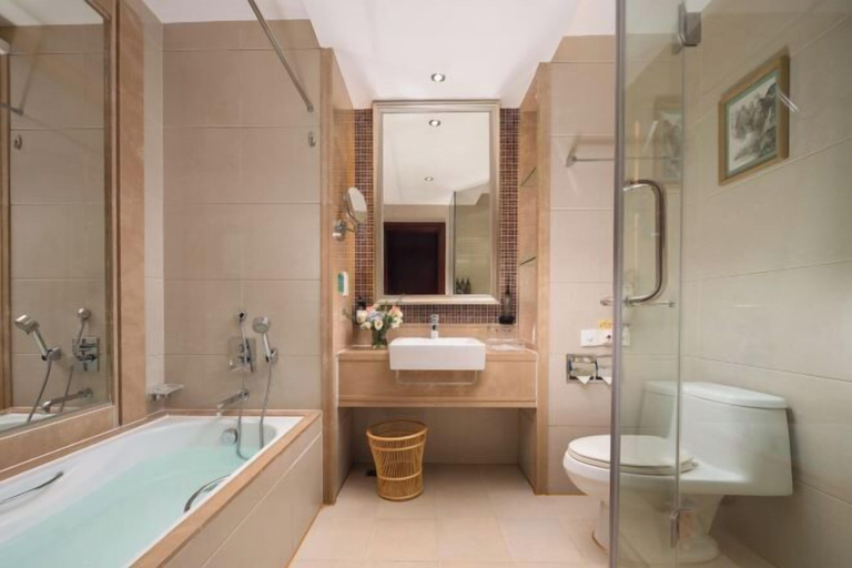 Bathroom 5, Green Lotus Hotel, Guilin