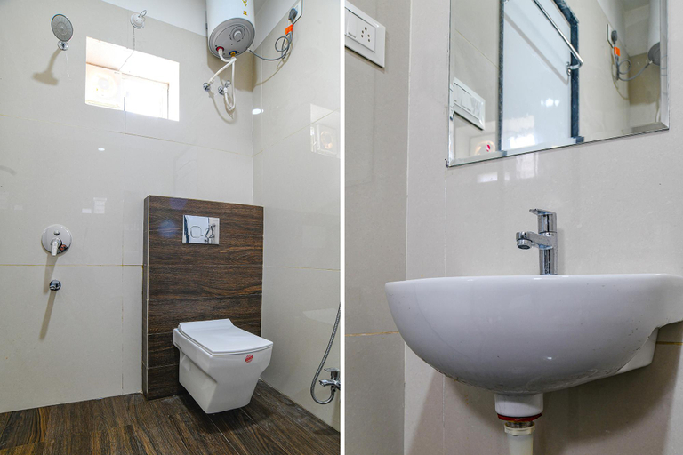 Bathroom 5, Fabhotel Blue Ocean, Indore