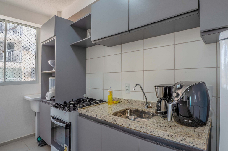 Private kitchen 2, Mirante #1004 - Comfortable Apartment by Carpediem, Fortaleza