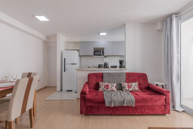 Living area 4, Mirante #407 - Two-bedroom Apt By Carpediem, Fortaleza