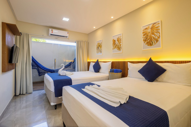 Bedroom 3, Santorini Beach Hotel, Porto Seguro