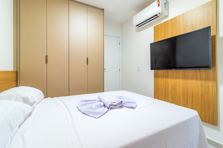 Room 3, Cais Eco #107 - Flatt With Balcony by Carpediem, Ipojuca