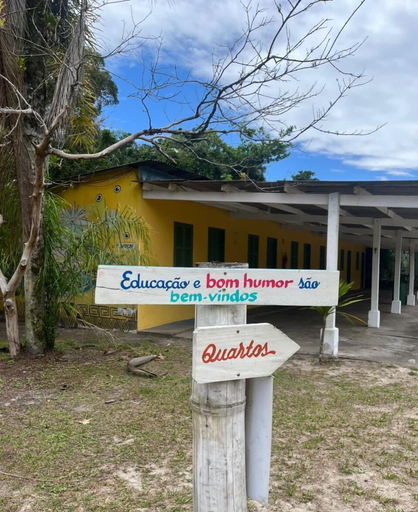 Property entrance, Vila Canoa, Cananéia
