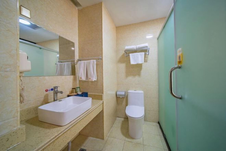 Bathroom 3, Jiaxin Hotel, Jiayuguan