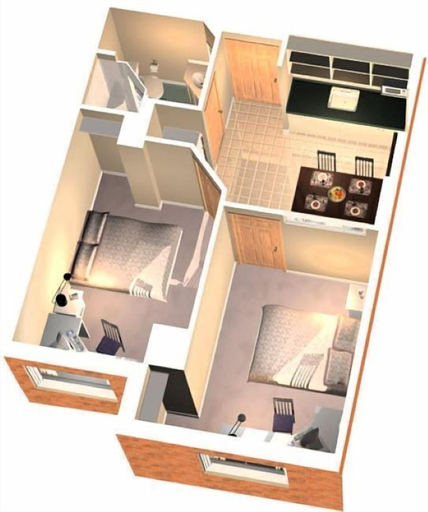 Bedroom 3, Residence & Conference Centre - Brampton, Peel