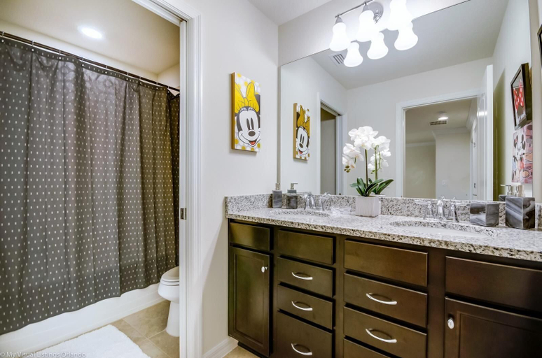 Bathroom 2, Themed 5BR Home Near Disney, Osceola