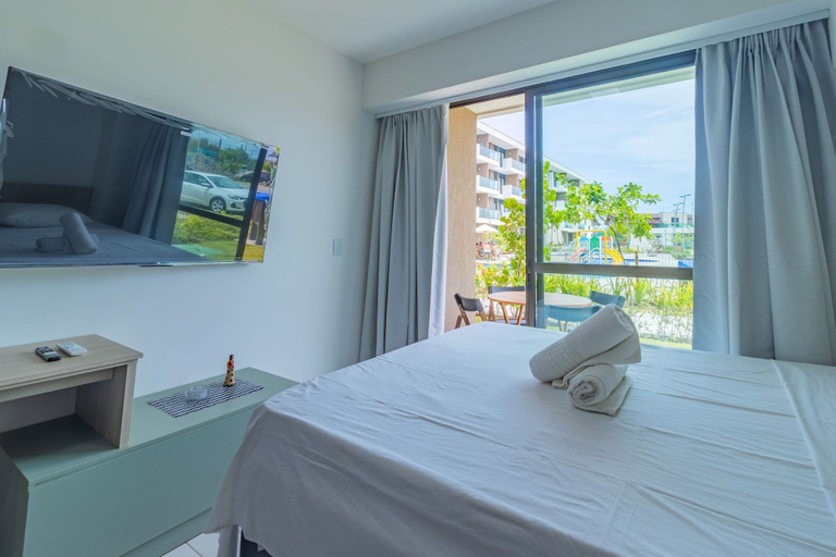 Room 2, Makia Beach #D4 - Flat With Balcony by Carpediem, Ipojuca