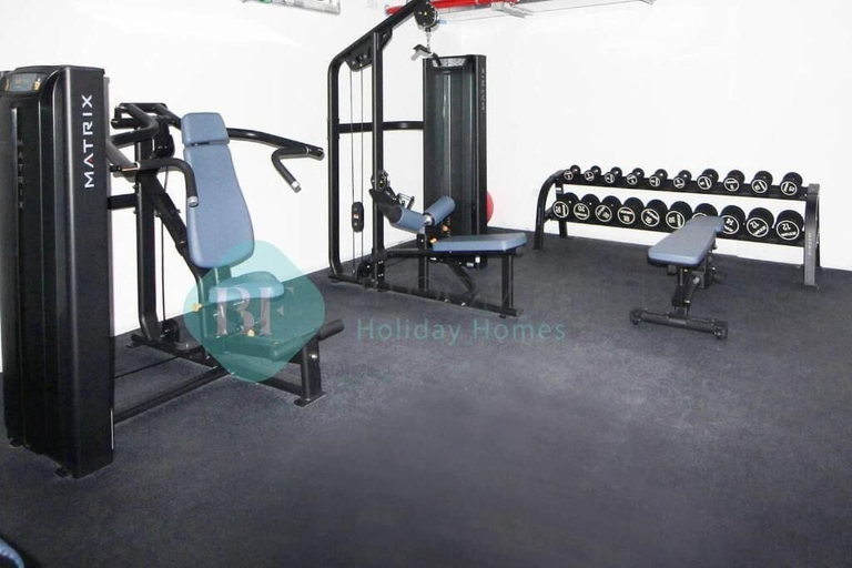 Fitness facility 3, Bloomfields 2BR Duplex Canal View Ra, Abu Dhabi City