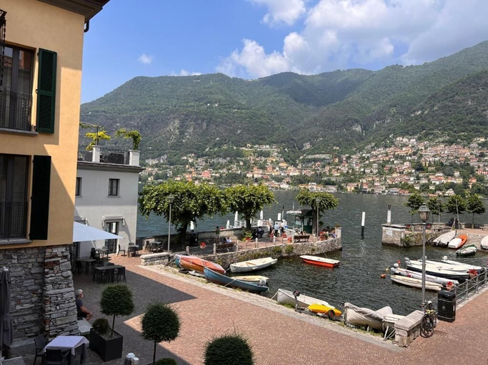 View from room, La Finestra Sul Molo, Como
