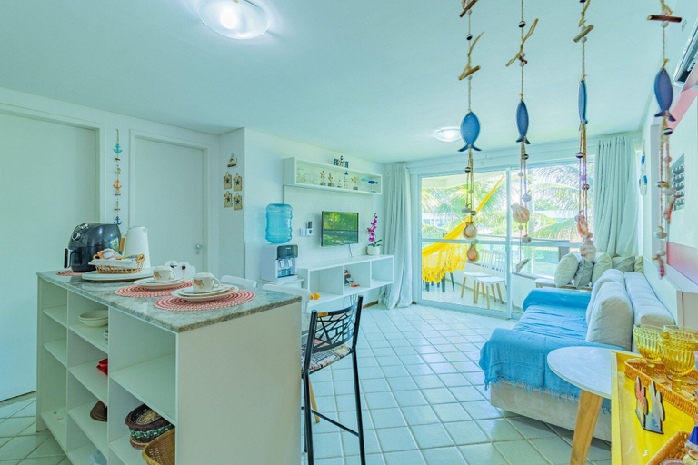 Living area 2, Ancorar Resort #3103 - Beira Mar by Carpediem, Ipojuca