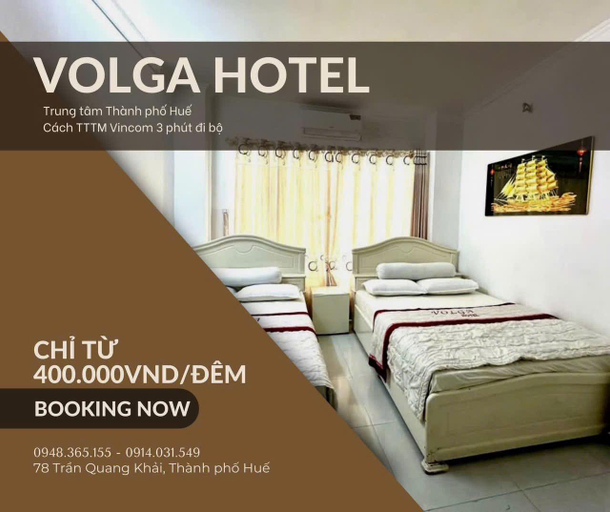 Bedroom, VOLGA HOTEL , Huế
