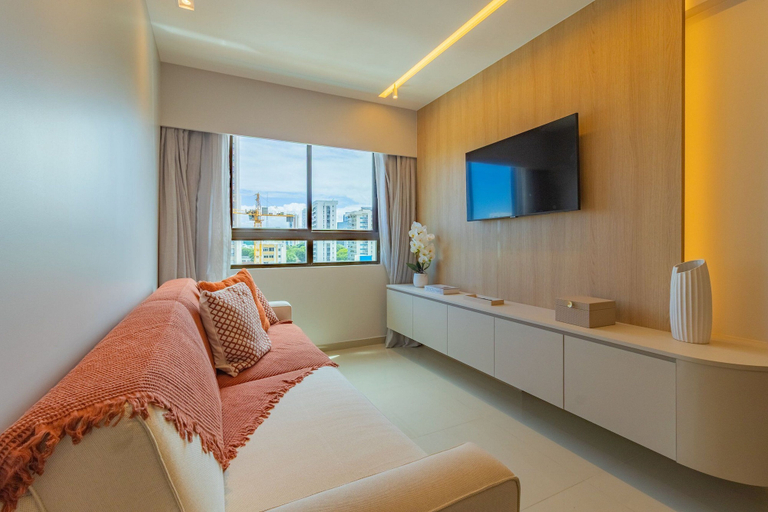 Living area 5, Boa Vista #502 - Studio in Recife by Carpediem, Recife