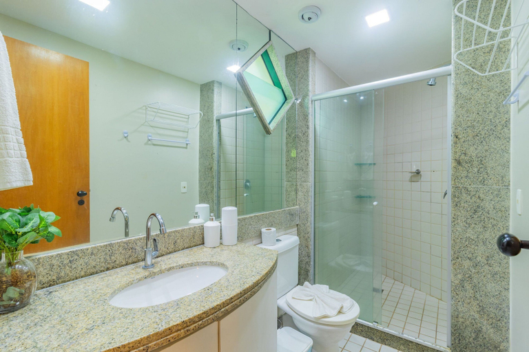 Bathroom, Marulhos Suites Resort - Triplo By Carpediem, Ipojuca