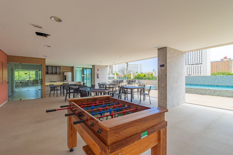 Outdoor dining 4, Boa Vista #502 - Studio in Recife by Carpediem, Recife