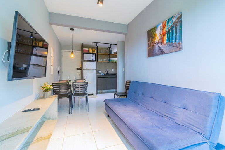 Living area 2, Muro Alto Clube #118 - Apartment by Carpediem, Ipojuca