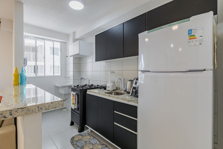 Private kitchen 5, Mirante #608 - Apartment With Balcony by Carpediem, Fortaleza