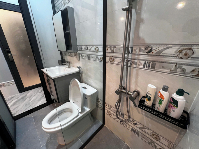 Bathroom 5, Chan Am Nem Em Homestay, Đà Lạt