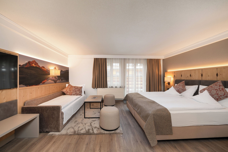Bedroom 3, Grindelwalderhof, Interlaken