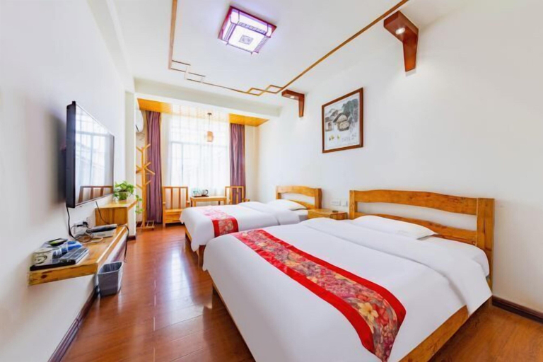 Bedroom 3, Han Shu Xiang Yuan Hostel, Honghe Hani and Yi