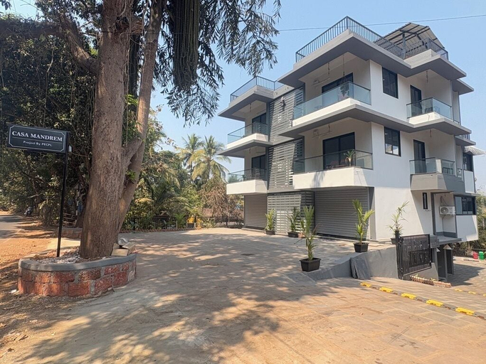 Front of property 4, CasaMandrem, North Goa