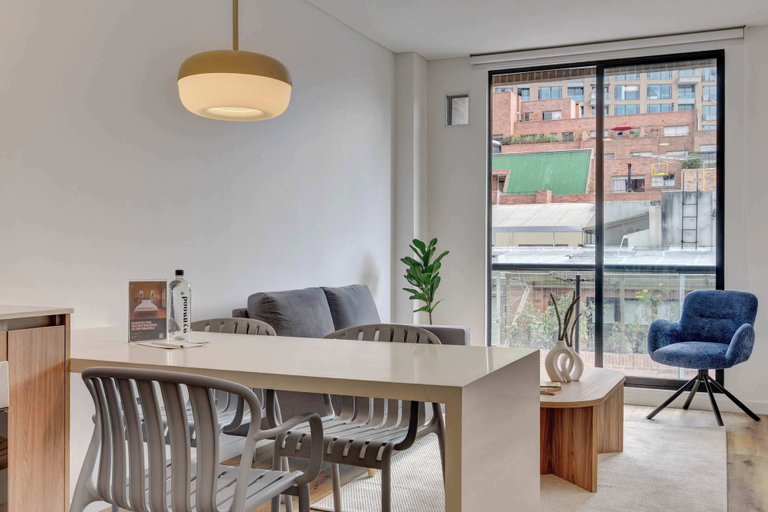Room 3, w Amazing 2BR w Balcony in Chapinero Alto, Santafé de Bogotá