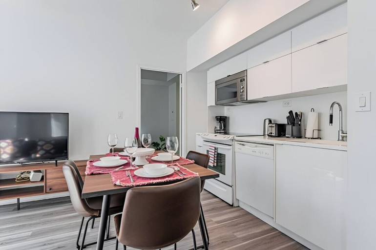 In-room dining 4, The City Suites - Dan Leckie, Toronto