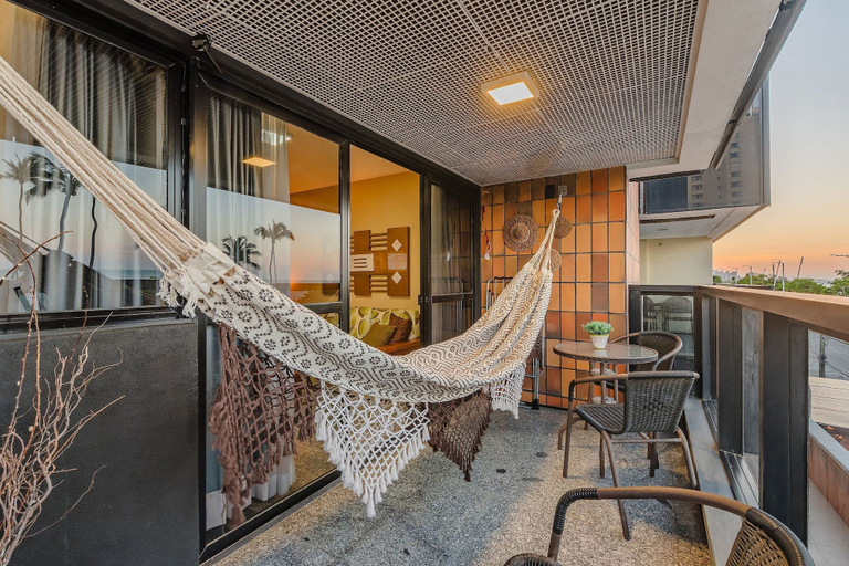 Terrace/patio 5, Iracema Residence #103 - Seafront by Carpediem, Fortaleza