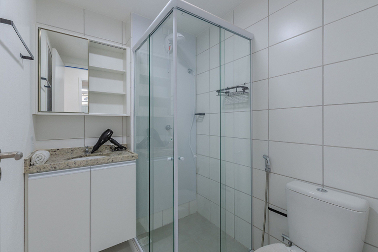 Bathroom 2, Mirante #607 - Apartment in Fortaleza by Carpediem, Fortaleza