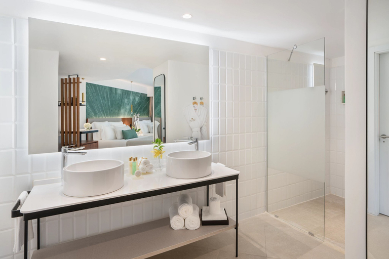 Bathroom 5, Dreams Flora Resort & Spa - All Inclusive, Salvaleon de Higuey