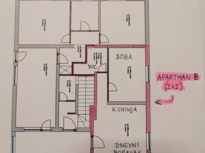 Others 3, One-Bedroom Apartment With Terrace, Janjina