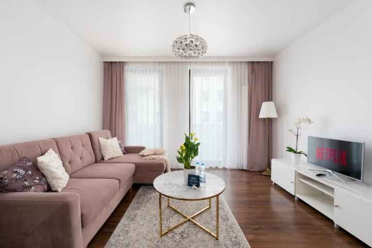 Living area 2, Malila Premium Apartments Cystersów 20D, Kraków City