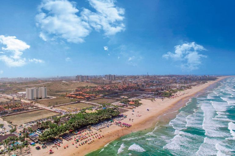 Beach, Mirante Clube #1403 - Sea View by Carpediem, Fortaleza