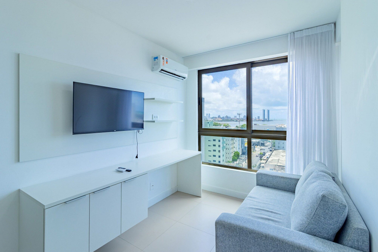 Living area 4, Parque Shopping #706 - Apt in Pina by Carpediem, Recife
