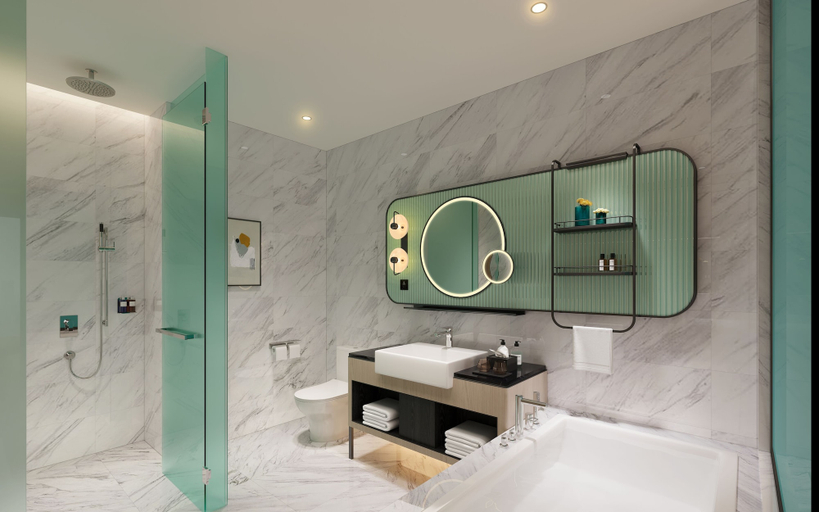 Bathroom 5, voco KUCHING by IHG, Kuching