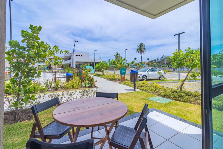 Outdoor dining 3, Makia Beach #D4 - Flat With Balcony by Carpediem, Ipojuca