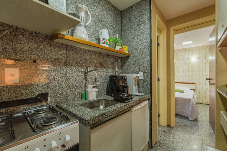 Private kitchen 4, Iracema Residence #103 - Seafront by Carpediem, Fortaleza